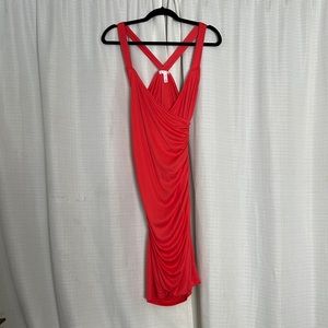 Coral Pink summer dress Size M